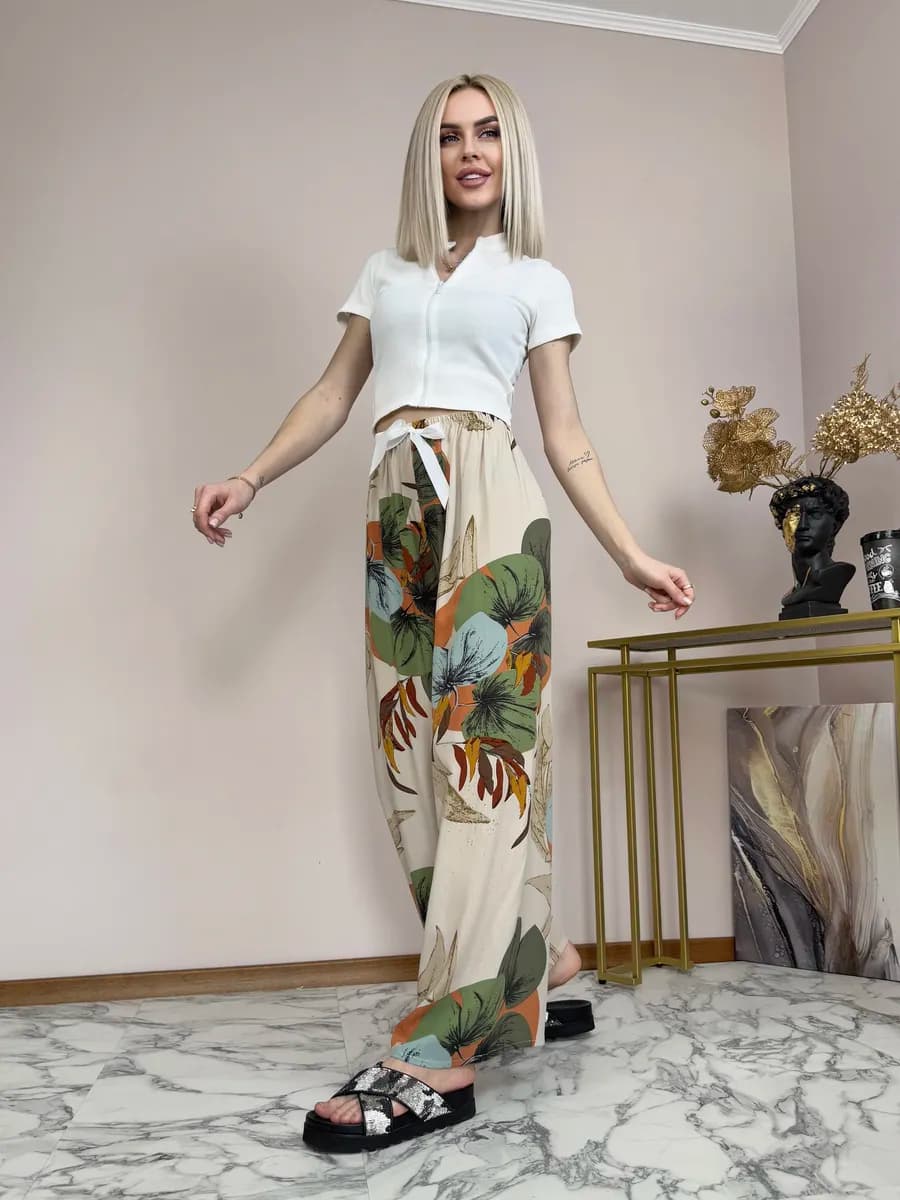 Брюки штапель женские