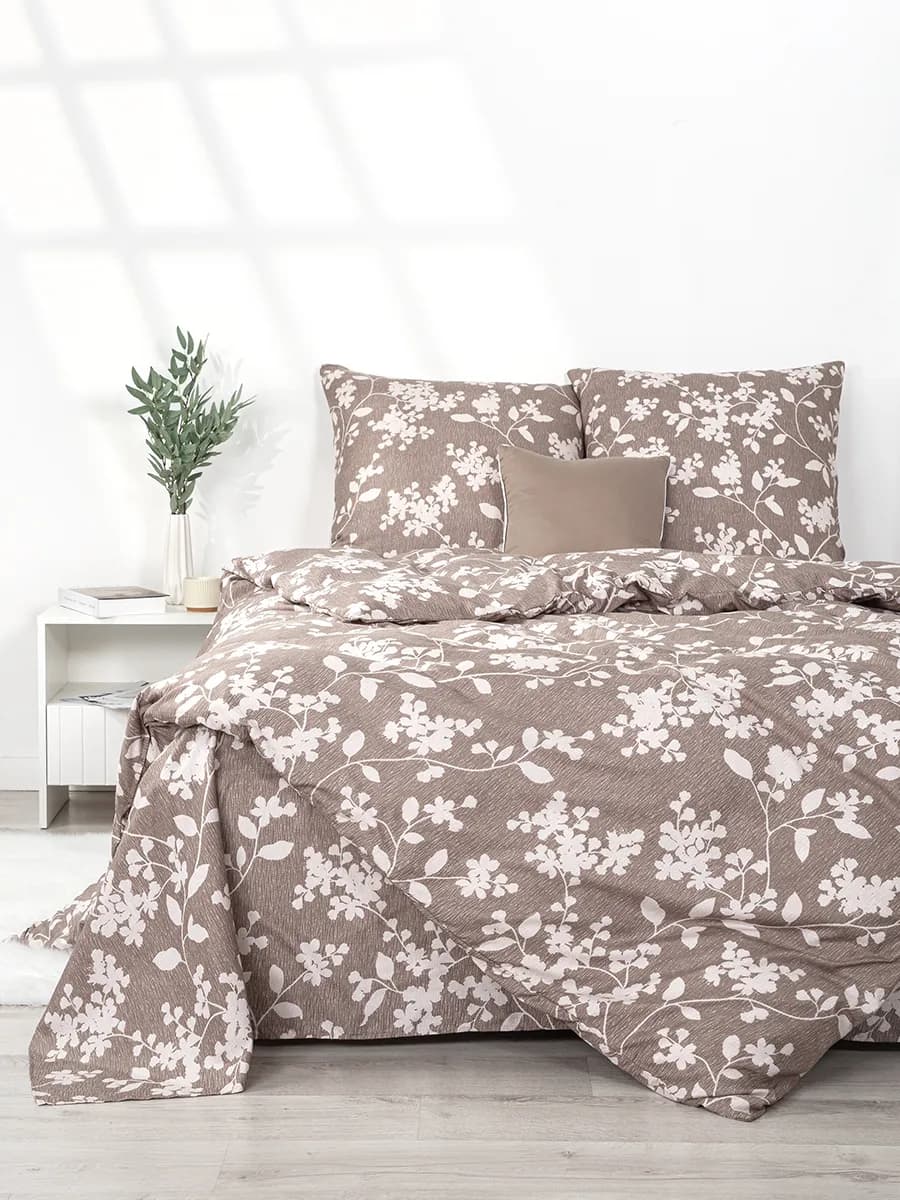 Постельное белье 1.5 спальное полисатин