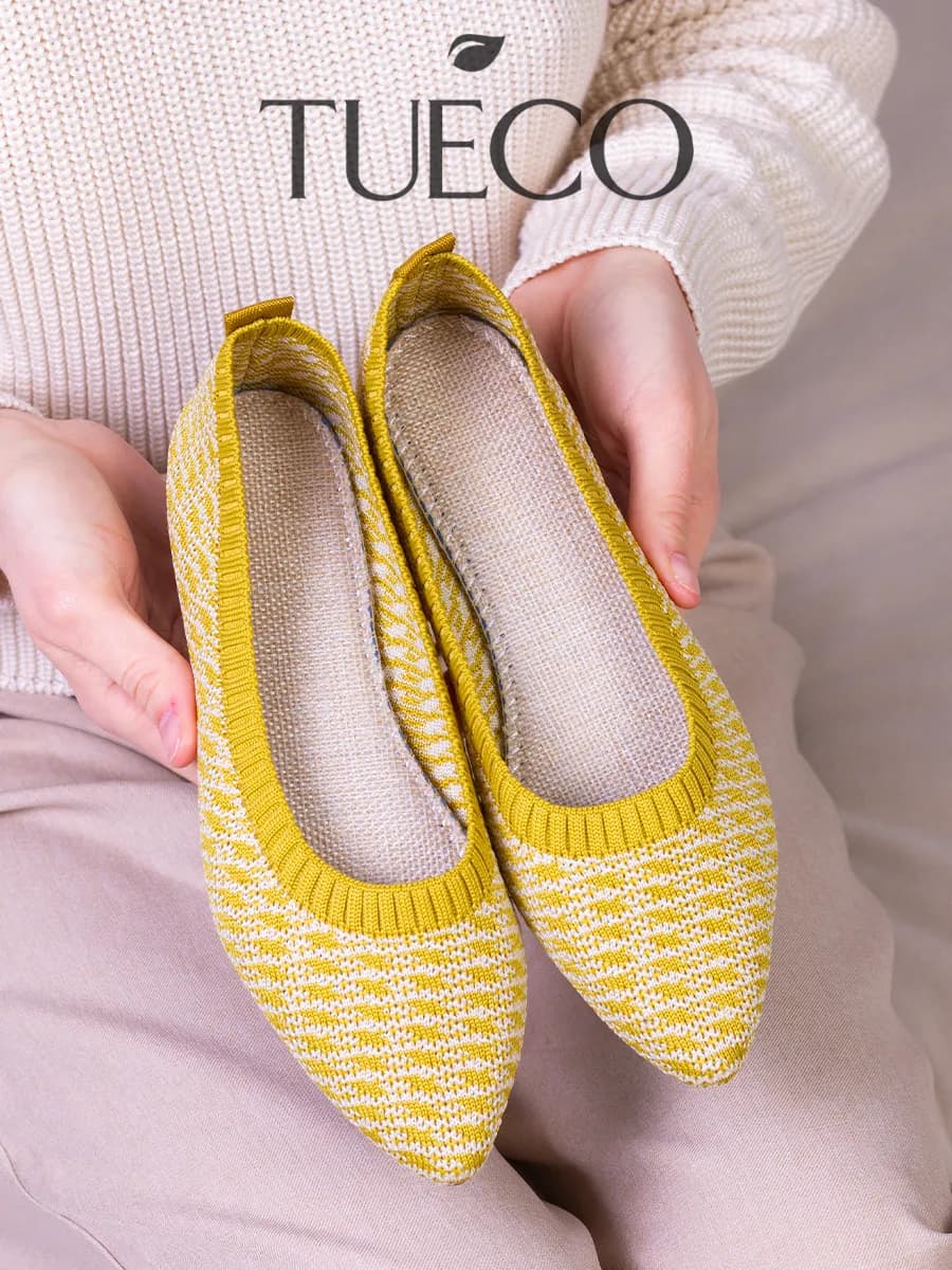 Эко балетки из натуральных материалов