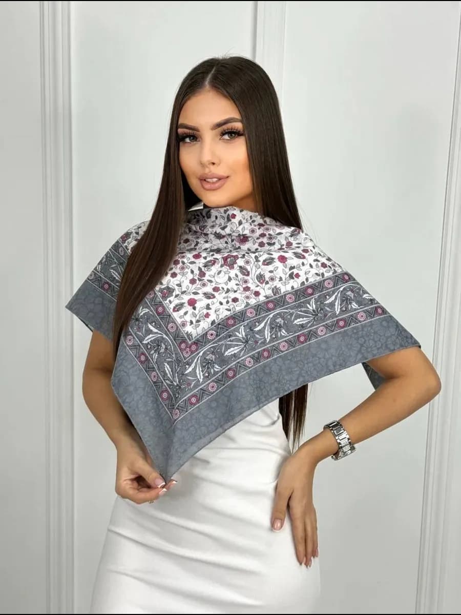 Платок на голову и шею - фото 1