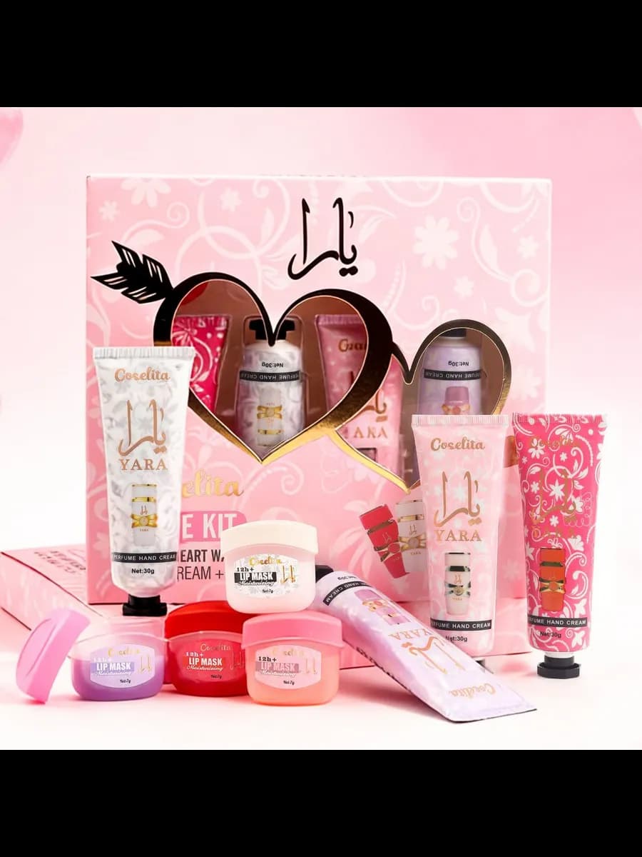 Набор крем для рук и бальзам для губ