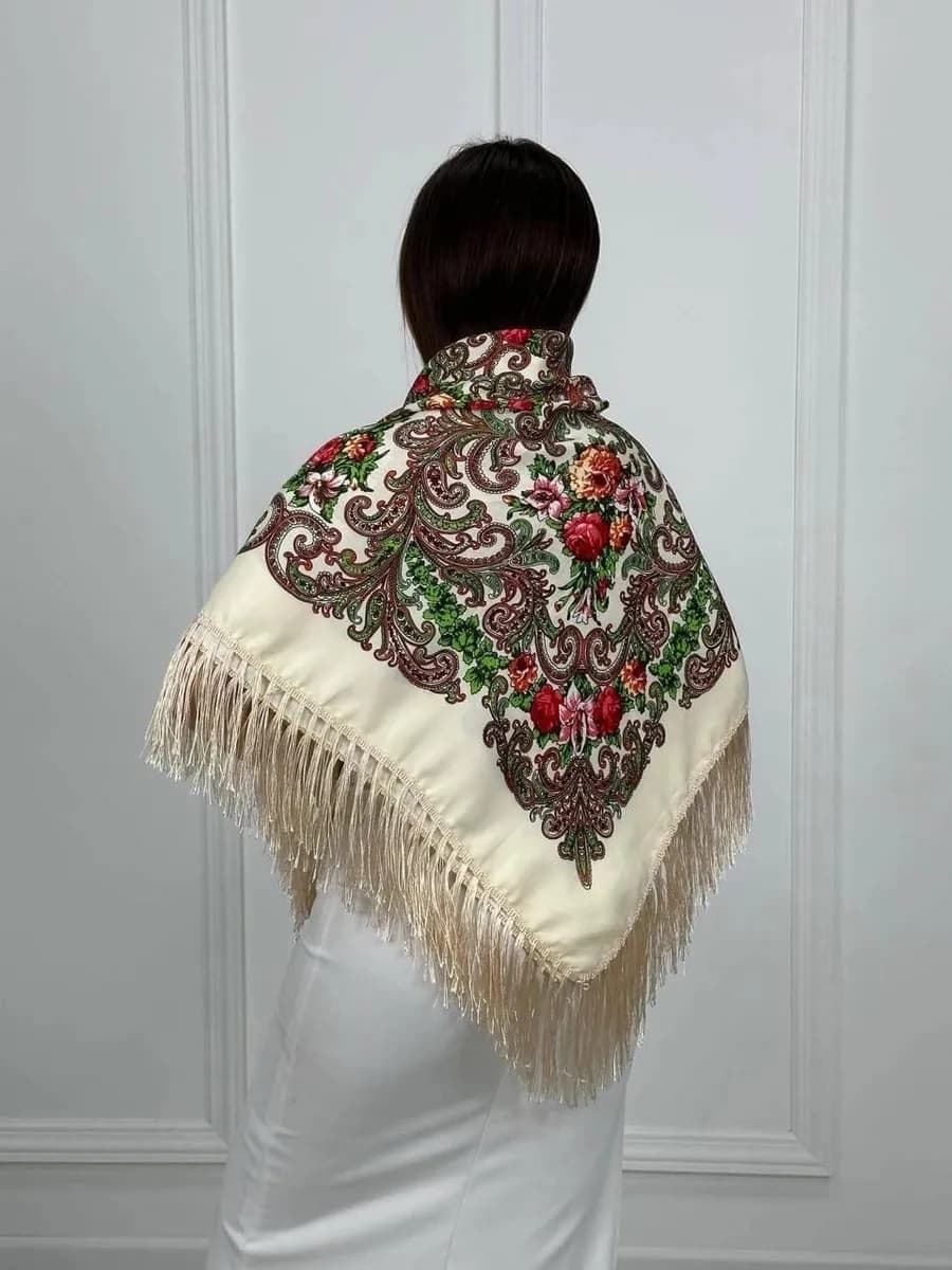 Платок женский на голову и на шею