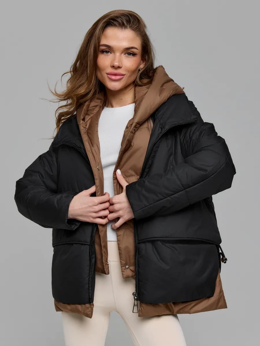 Куртка осенняя с капюшоном