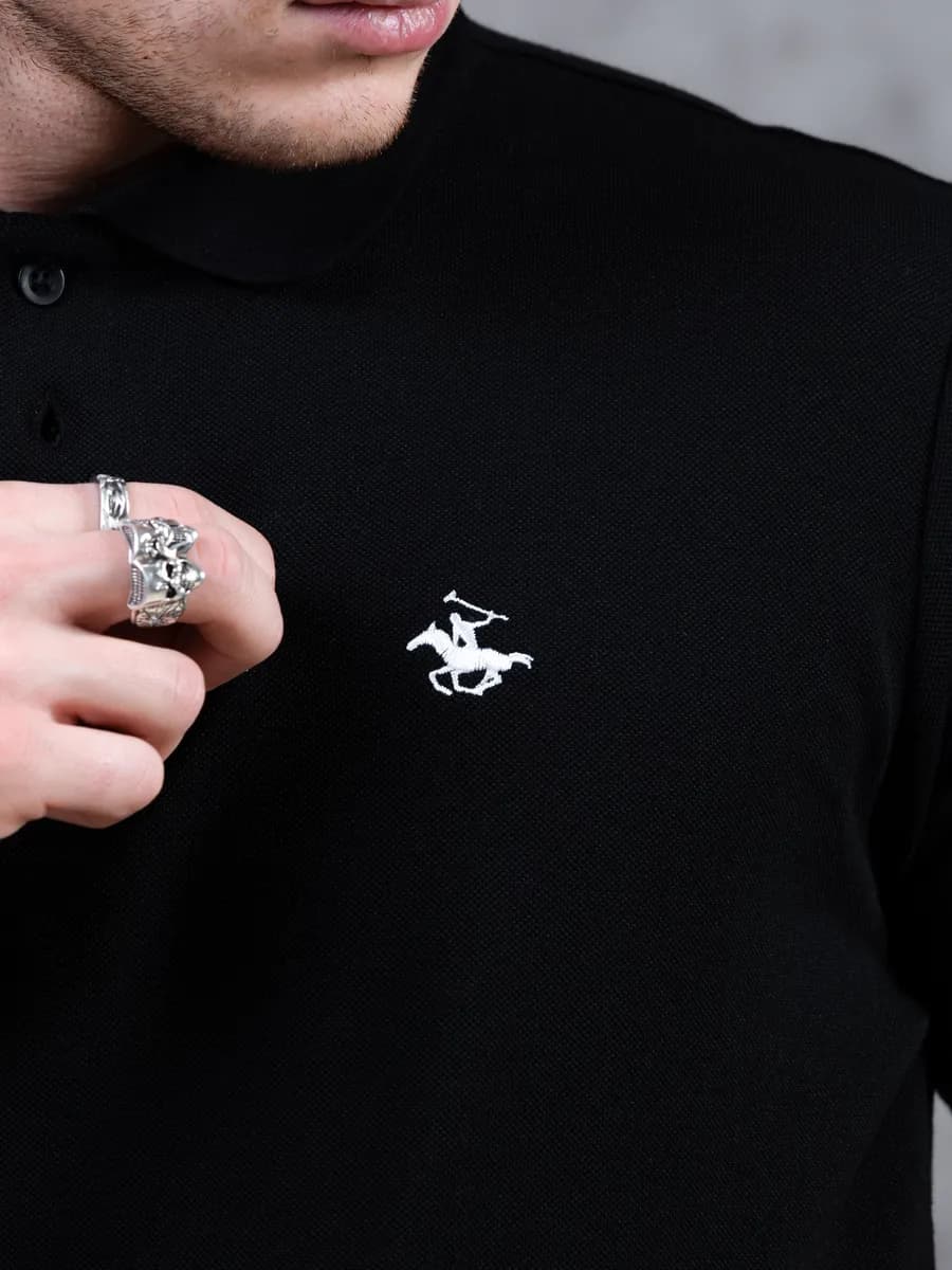 Футболка поло с коротким рукавом