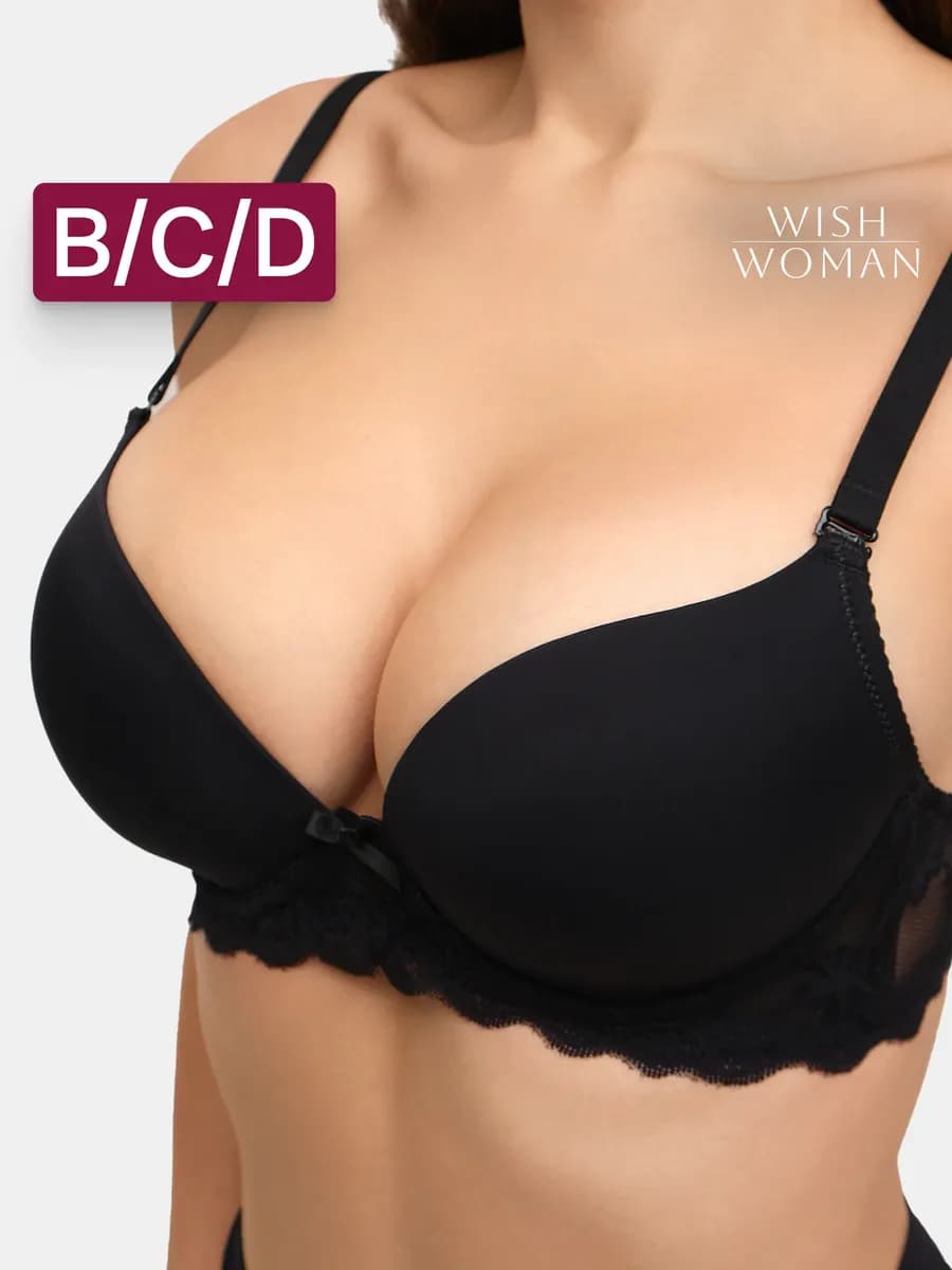 Бюстгальтер гладкий пуш-ап