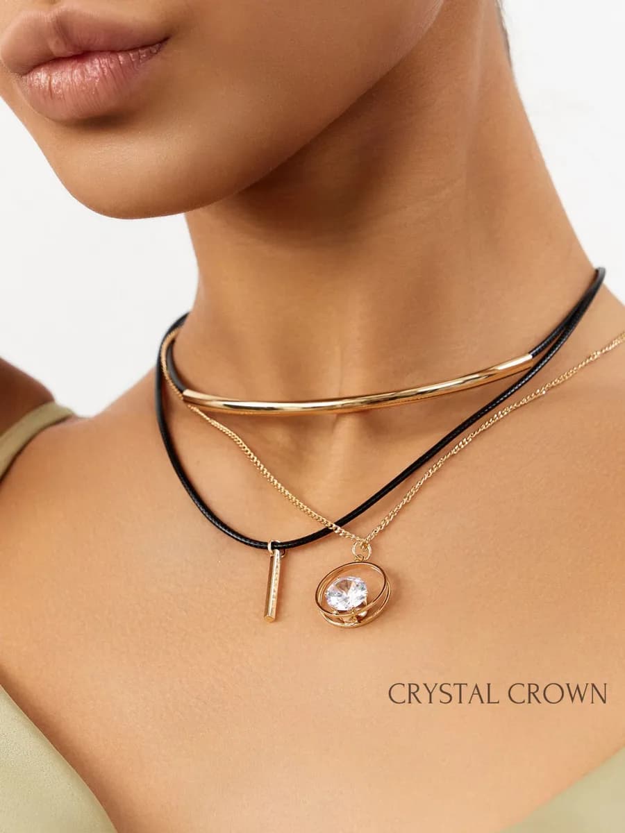 Бижутерия на шею подвеска колье