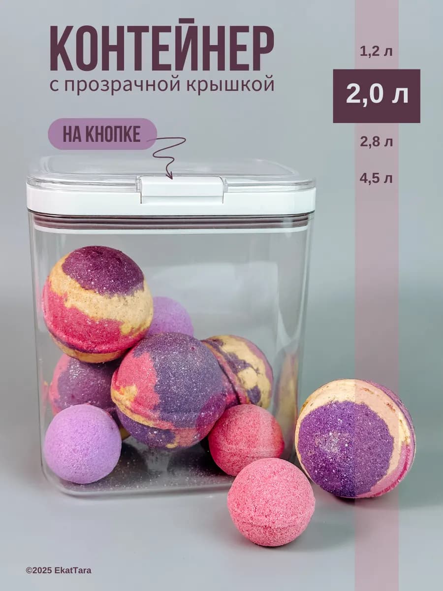 Контейнер для бытовой химии и сыпучих продуктов