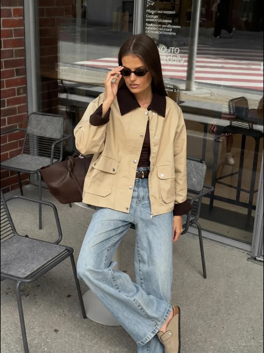 Куртка рабочего тренд осенняя демисезонная