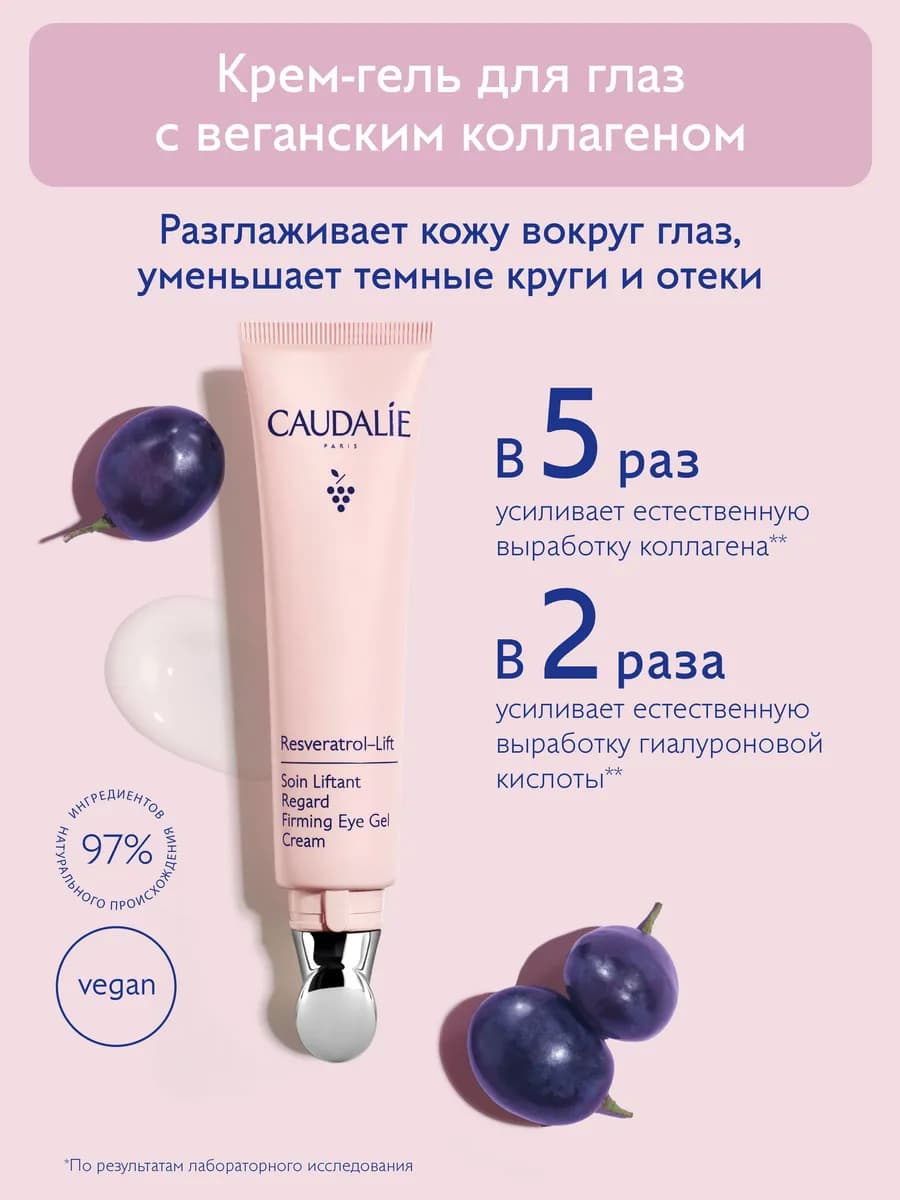 Крем для глаз Resveratrol-Lift антивозрастной гиалуроновый