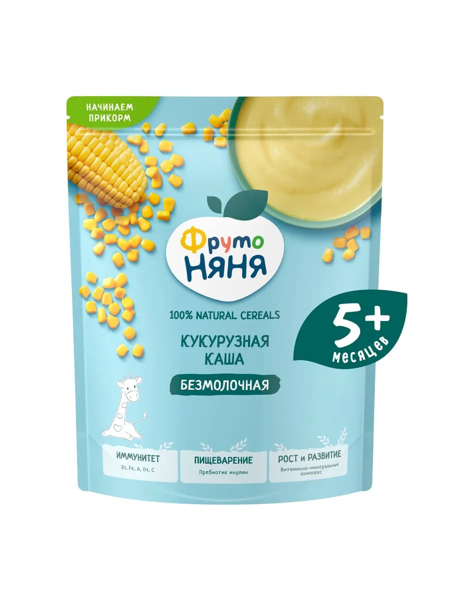 Каша кукурузная безмолочная, 180г