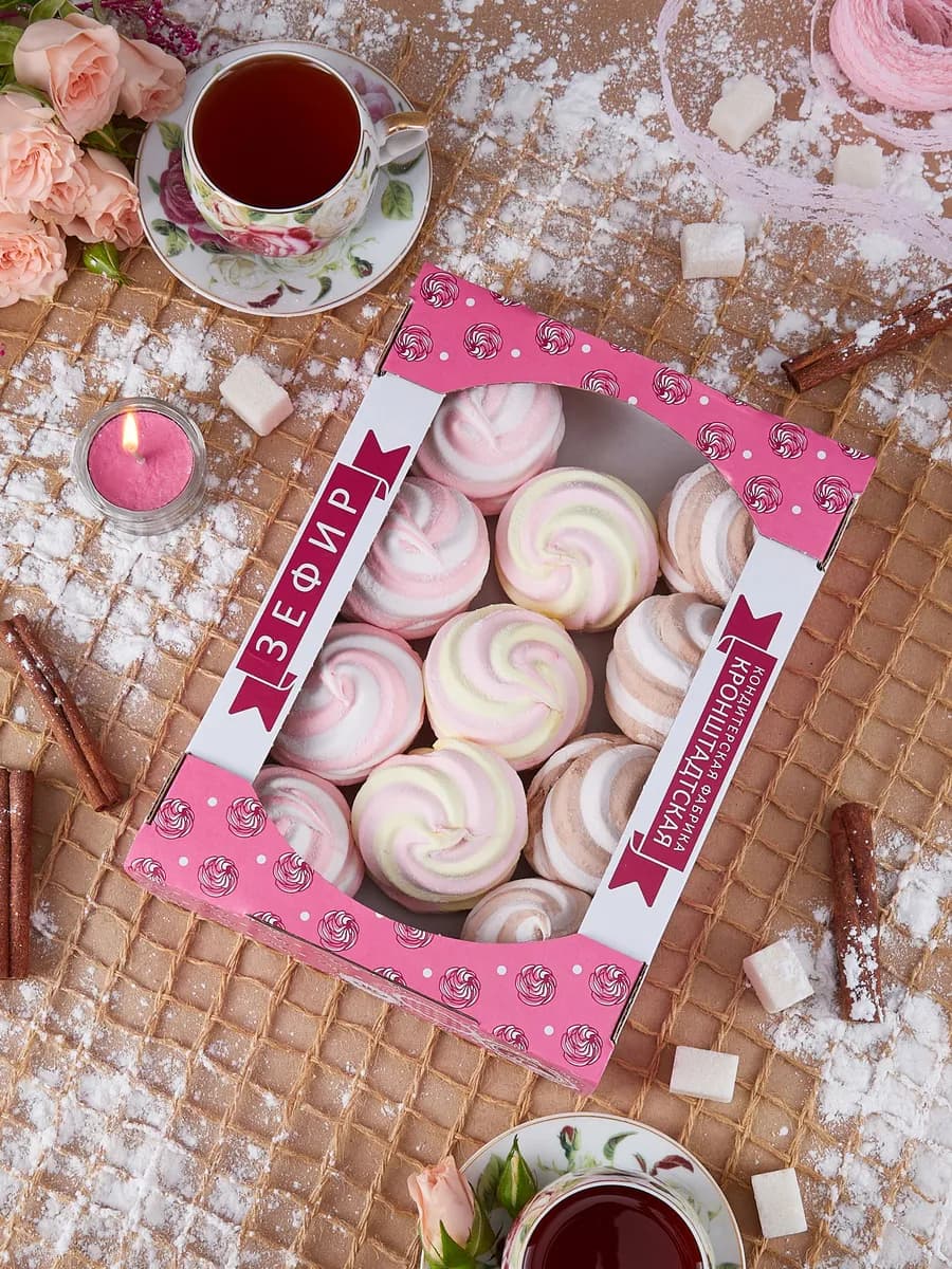 Зефир"Зефиркино счастье"Ассорти" 0.5кг