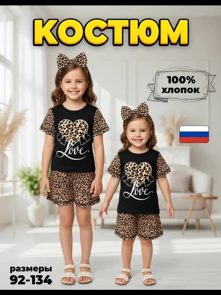 костюм с шортами