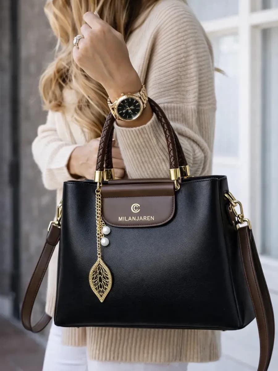 Сумка женская зимняя на плечо - фото 1