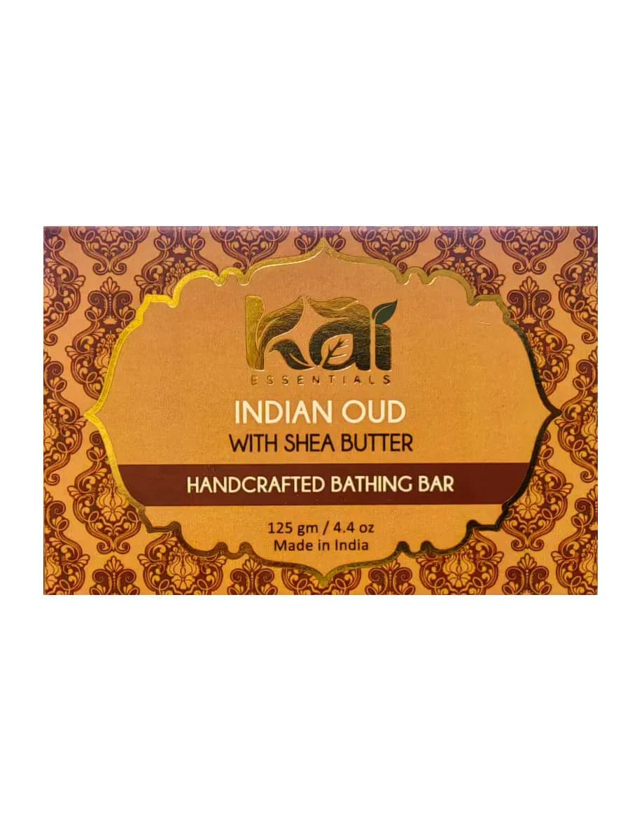 Мыло твердое Индийский Уд Премиум с маслом Ши, 125г
