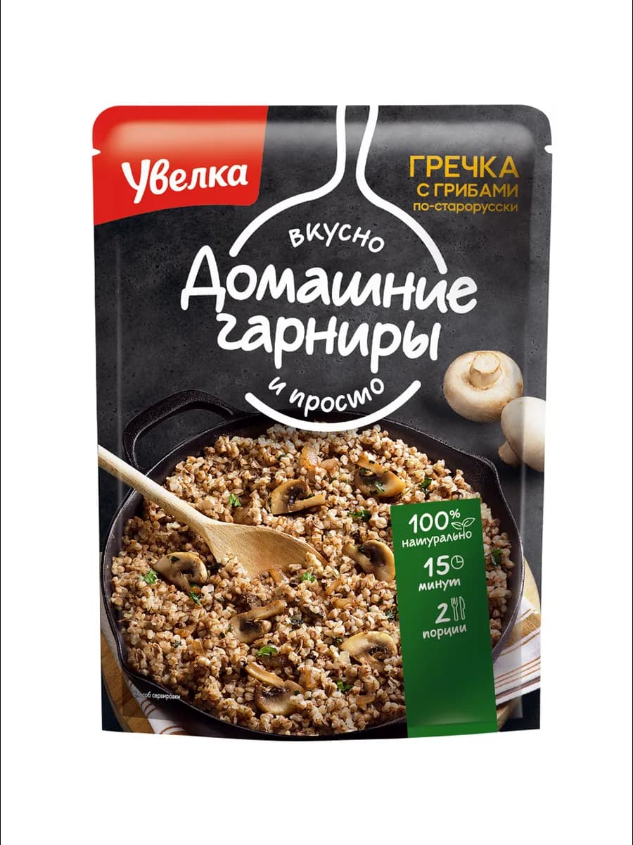Гречка с грибами по-старорусски 150 г