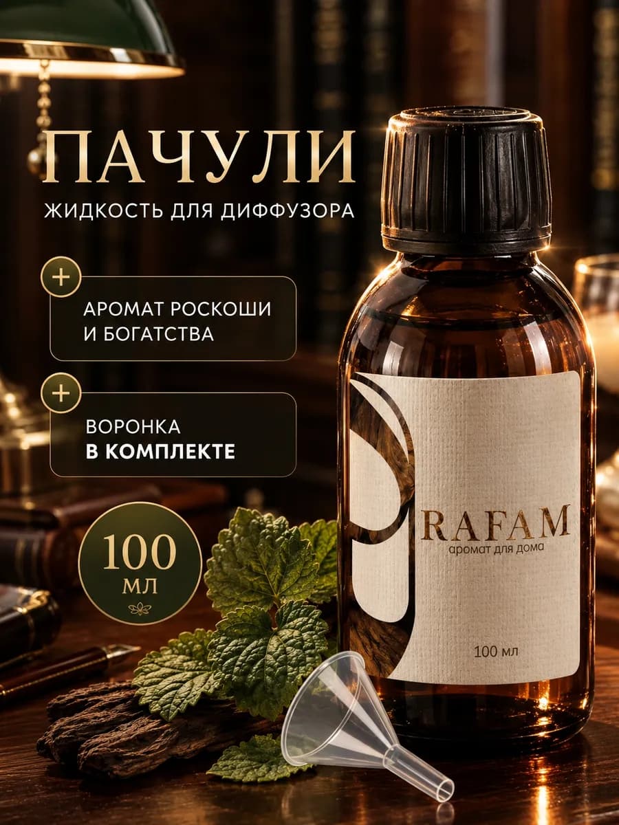 Жидкость для диффузора ароматическая наполнитель Пачули
