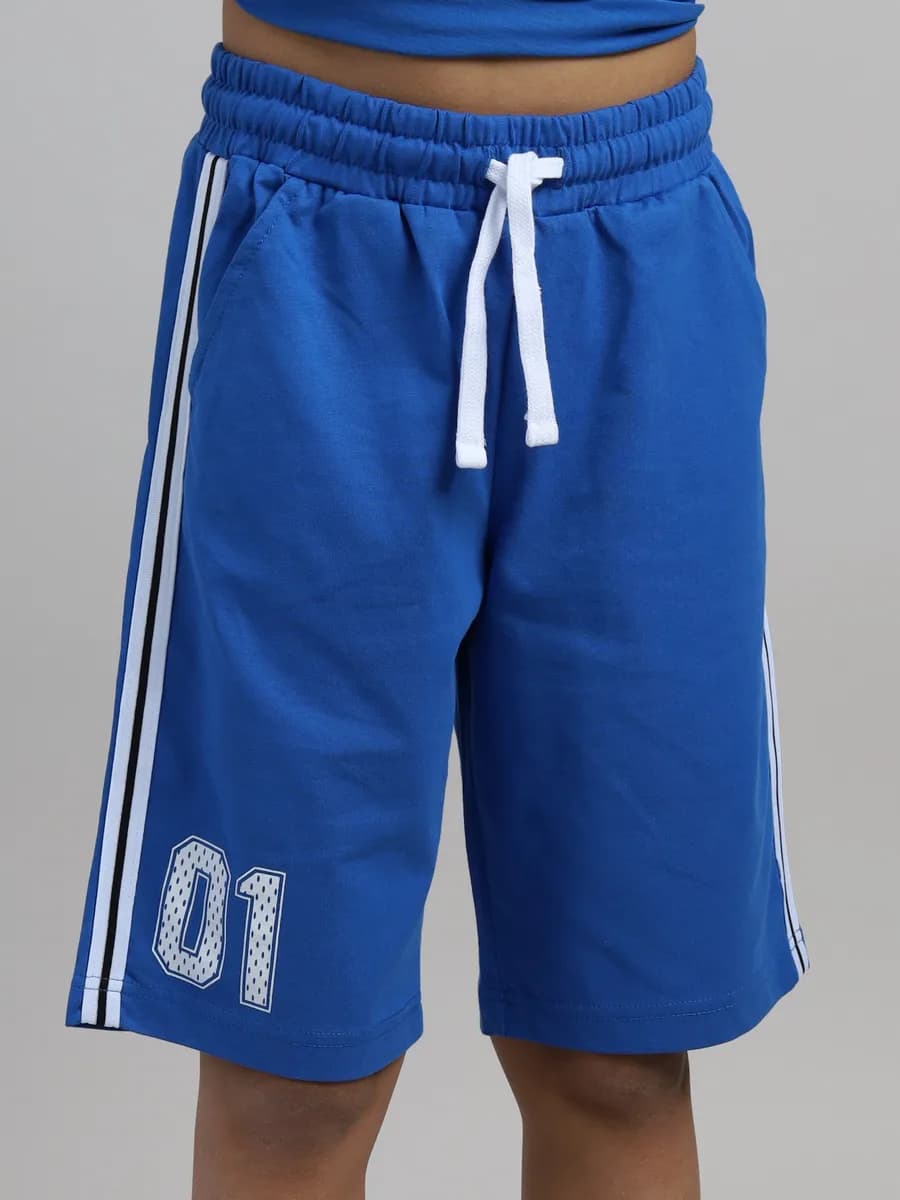 Шорты широкие с карманами удлиненные