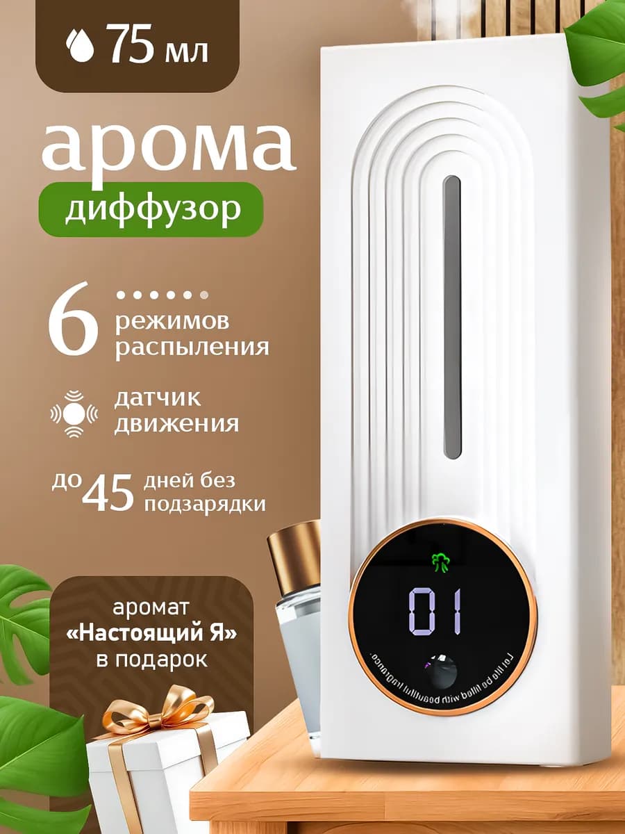 Умный электронный аромадиффузор для дома - аромалампа