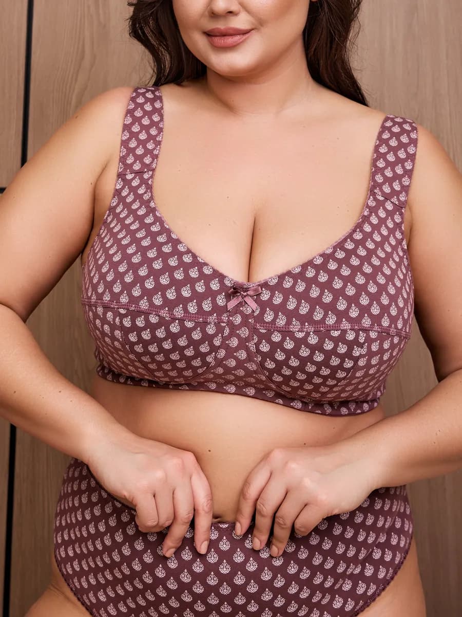 Бюстгальтер большие размеры без косточек хлопок