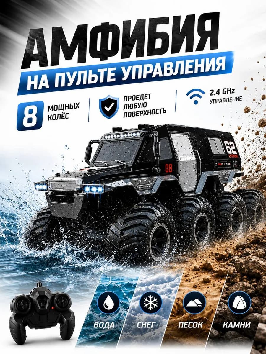 Машинка на пульте управления внедорожник
