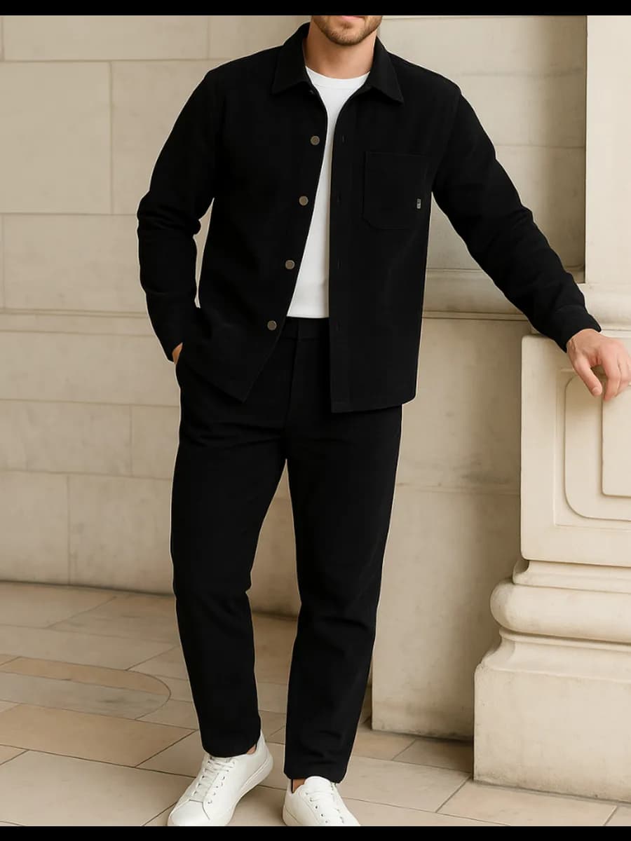 костюм повседневный микровельвет