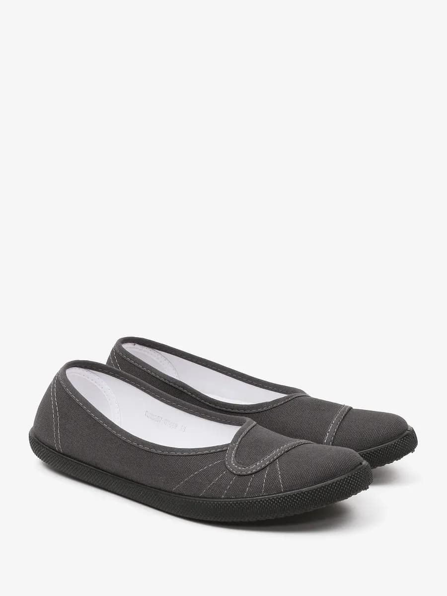 Балетки текстильные