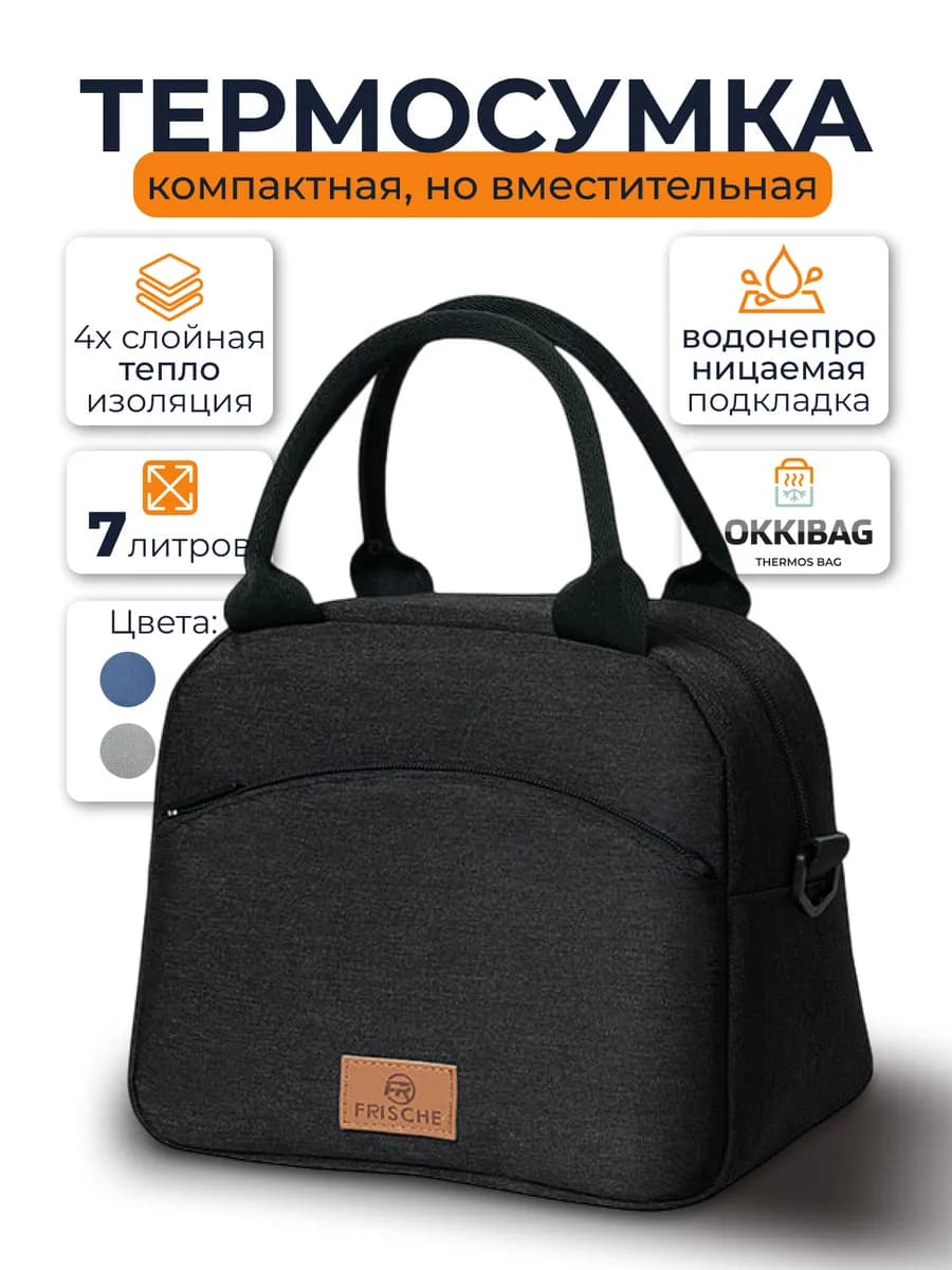 Термосумка холодильник для ланча