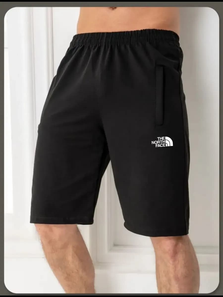 Шорты спортивные трикотажные с карманами на молнии