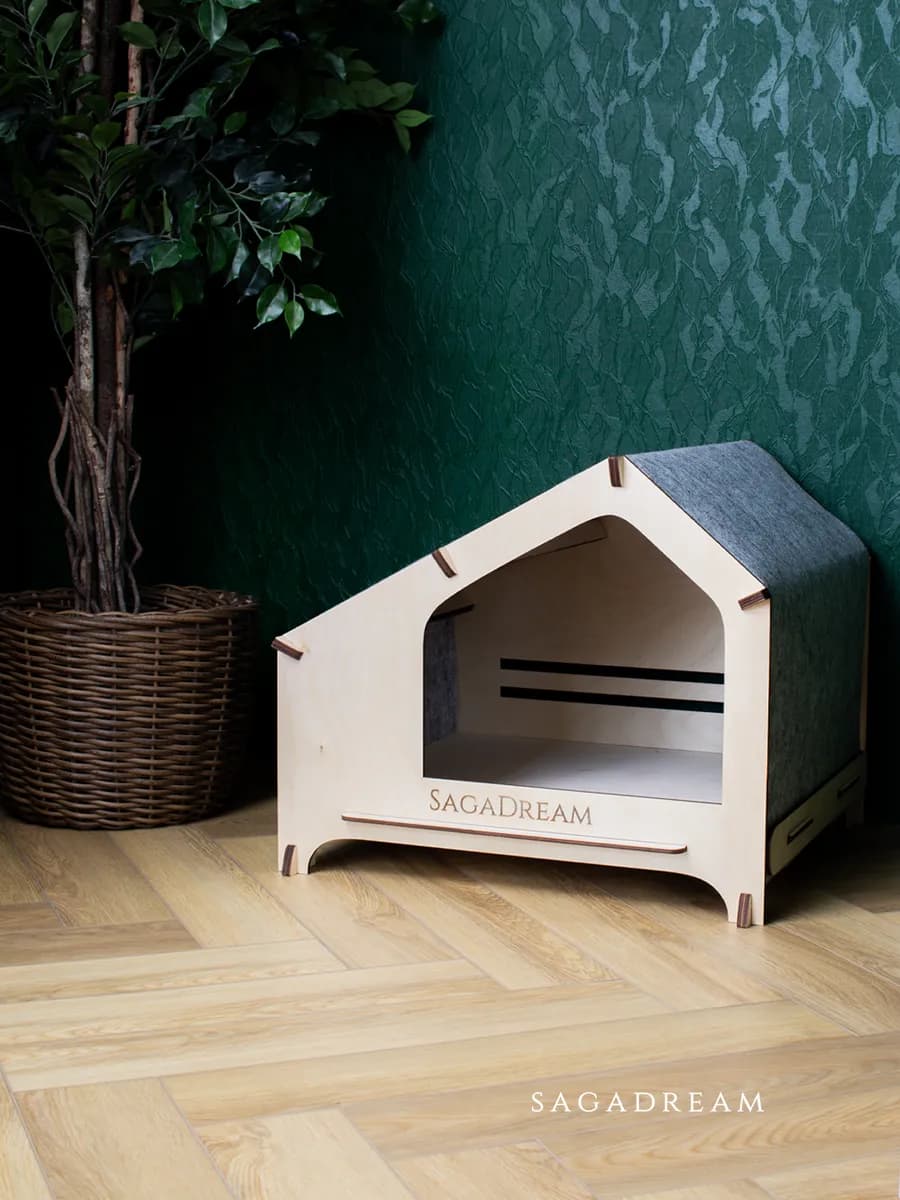 Домик для собак и кошек 60x50 см