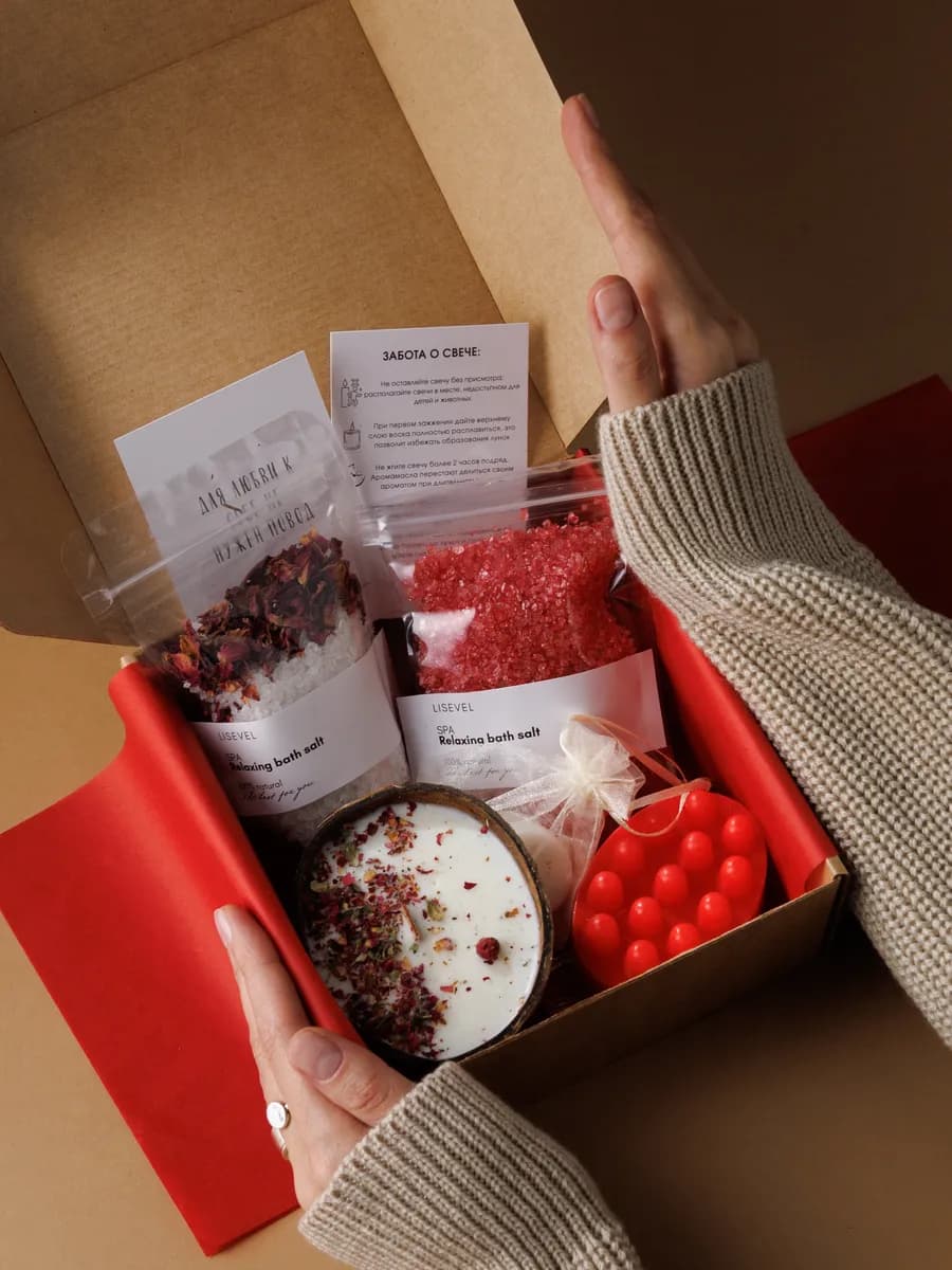 Подарочный спа-набор косметики для тела