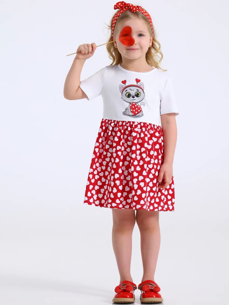 Платье в садик хлопок 100%