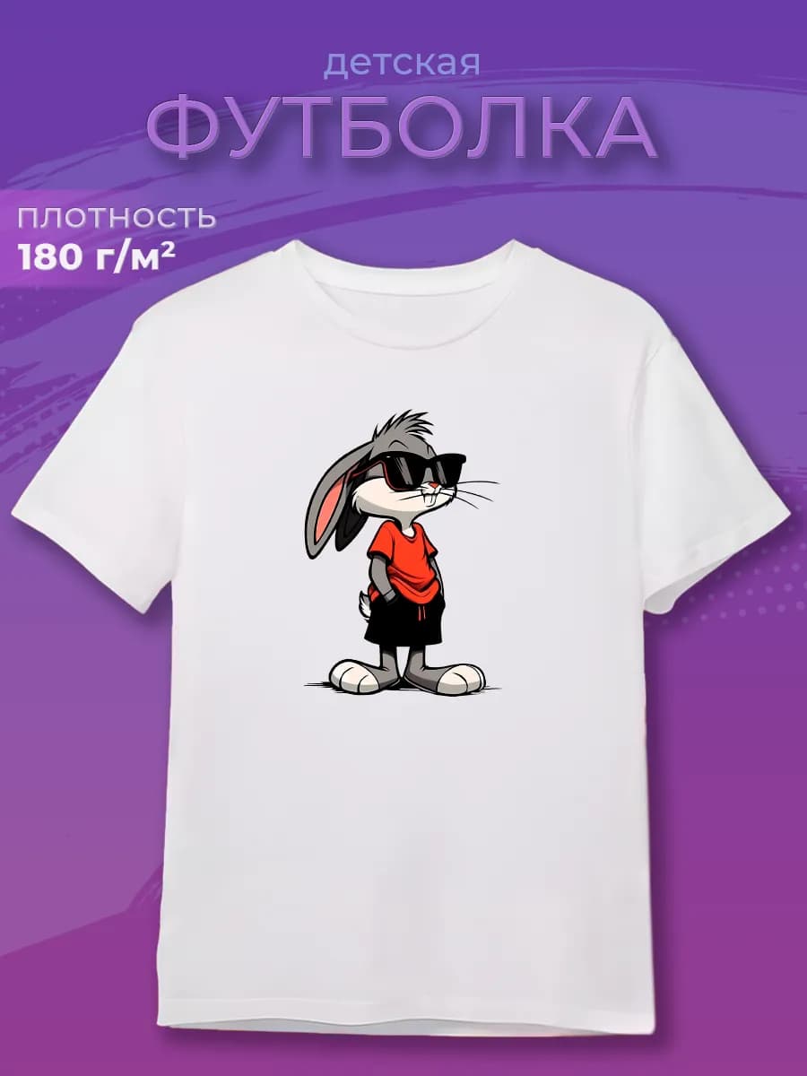 Футболка с принтом