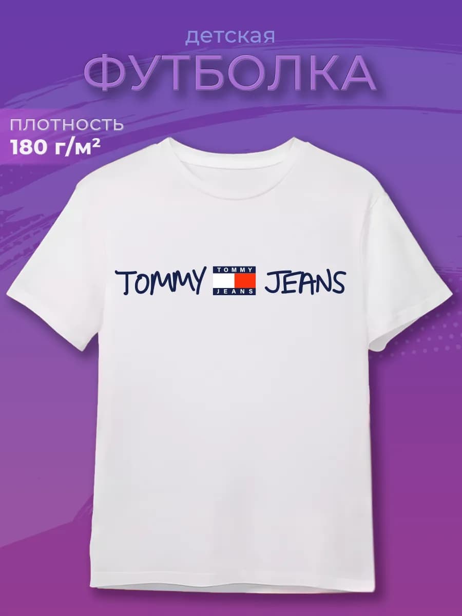 Футболка с принтом