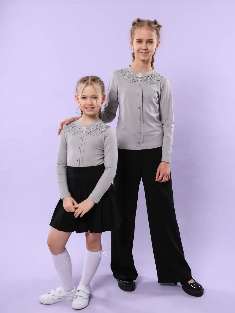 Блузка школьная