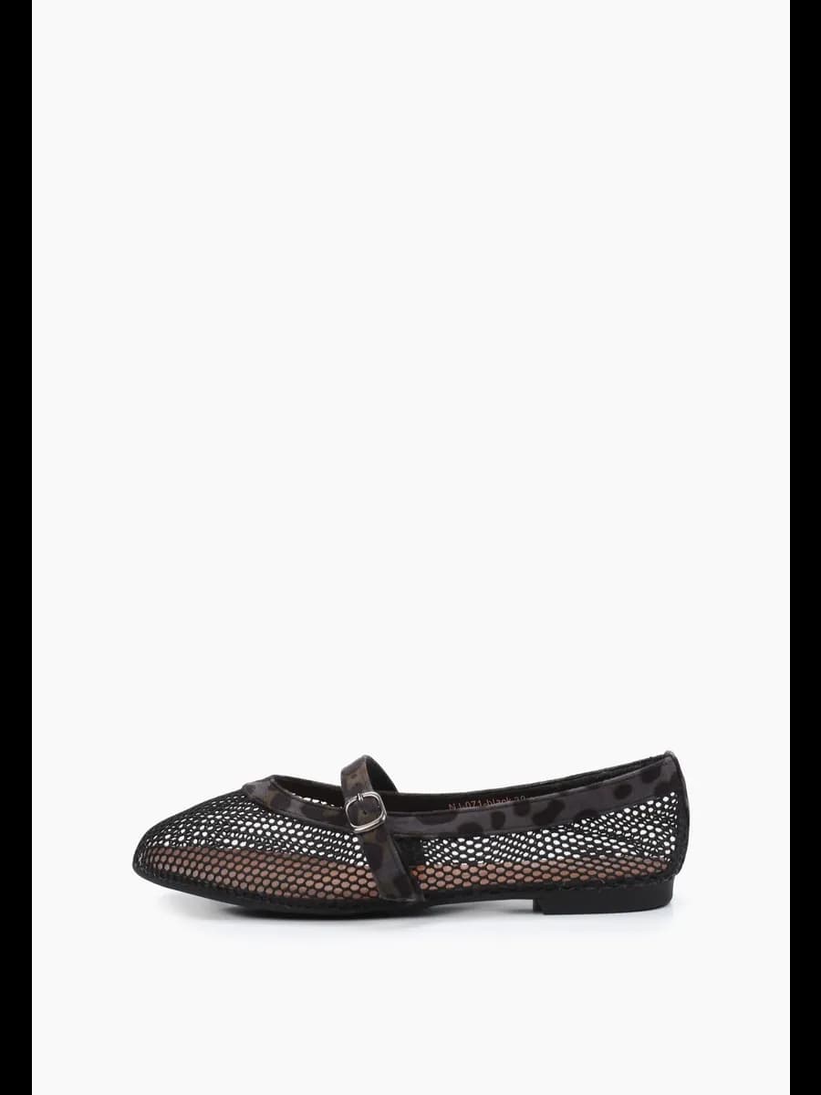 Балетки женские леопардовые - фото 1