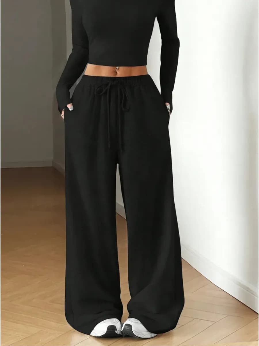 Брюки палаццо широкие спортивные