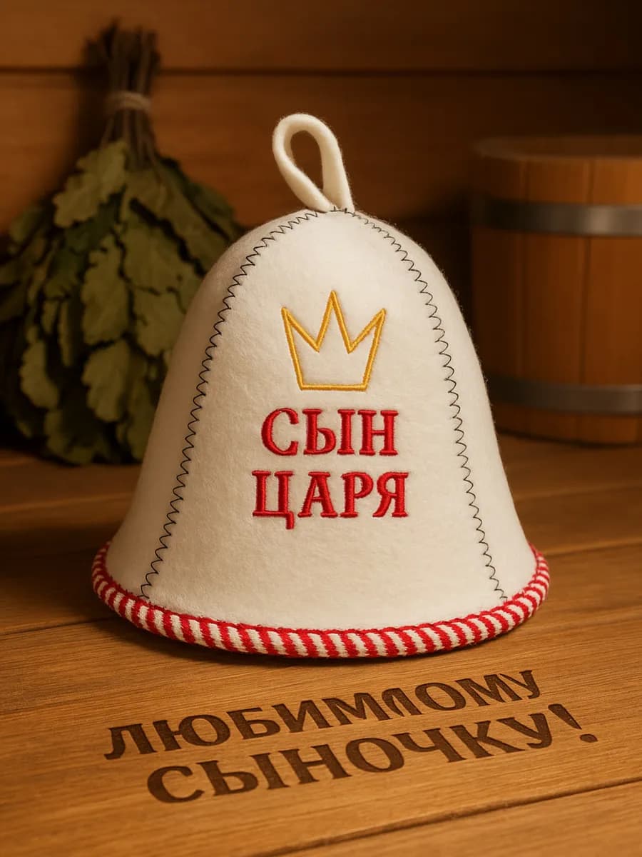 Шапка для Бани Сын Царя