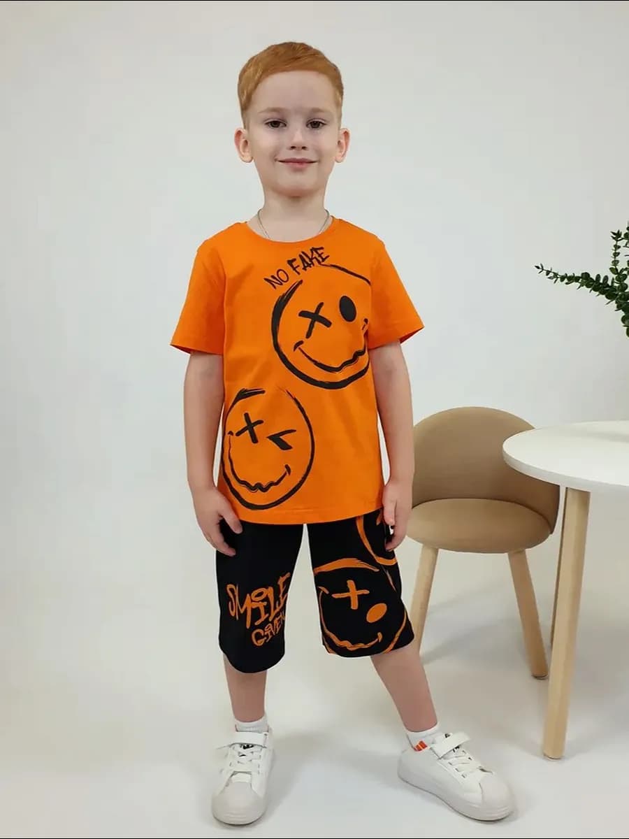 Костюм детский летний комплект с шортами