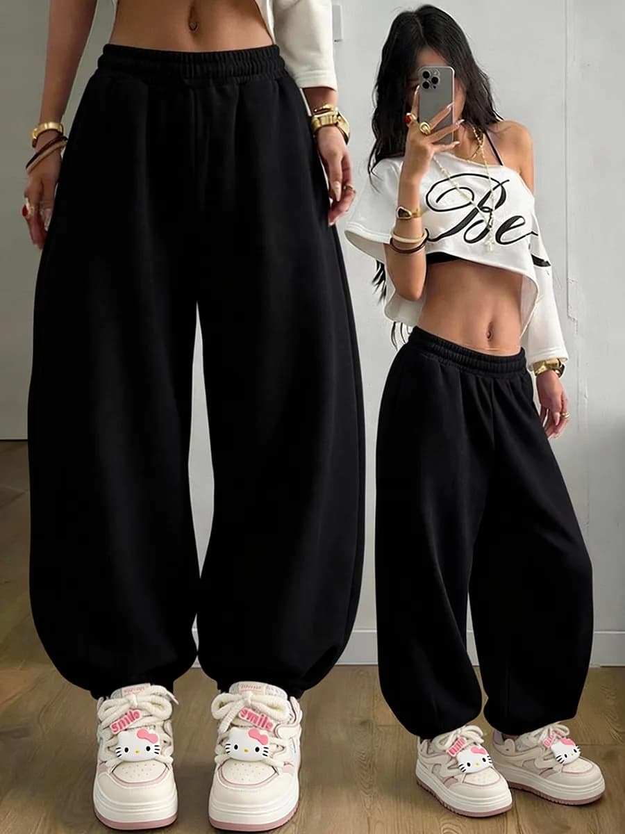 Спортивные штаны джоггеры широкие оверсайз