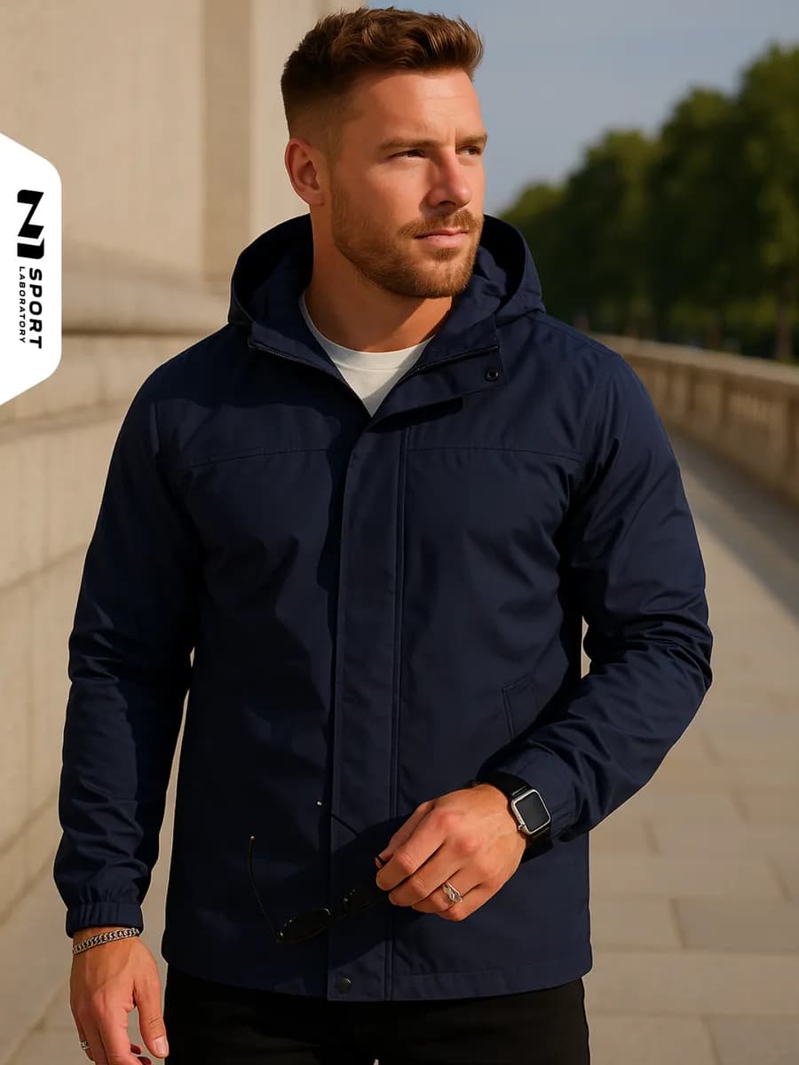 Осенняя ветровка с капюшоном, куртка весенняя