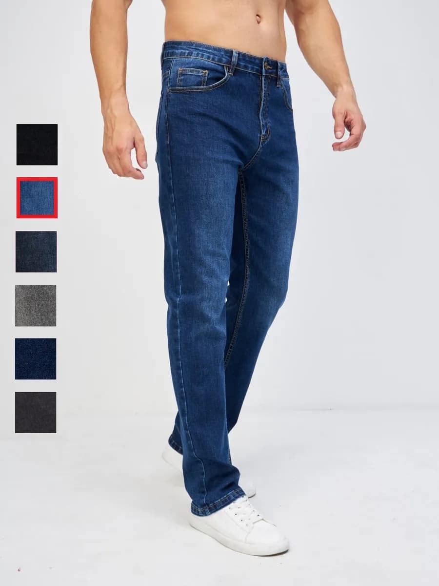 Джинсы прямые классические
