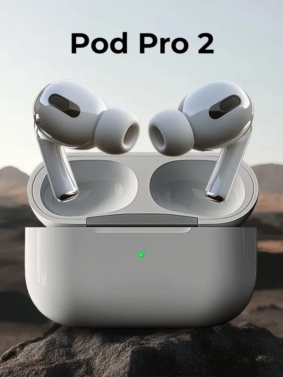 Наушники беспроводные A Pods PRO 2 для iPhone и Android