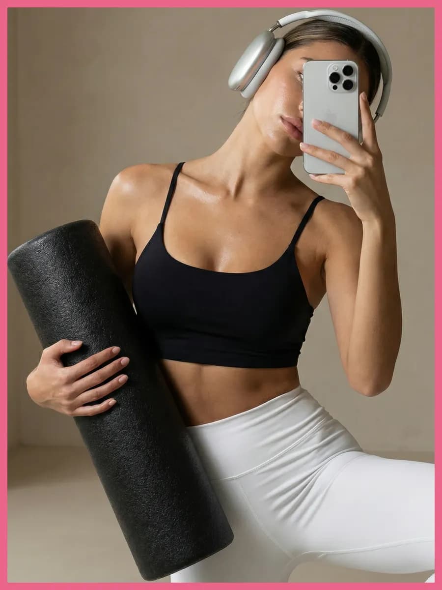 Спортивный топ-бра для фитнеса с поддержкой груди