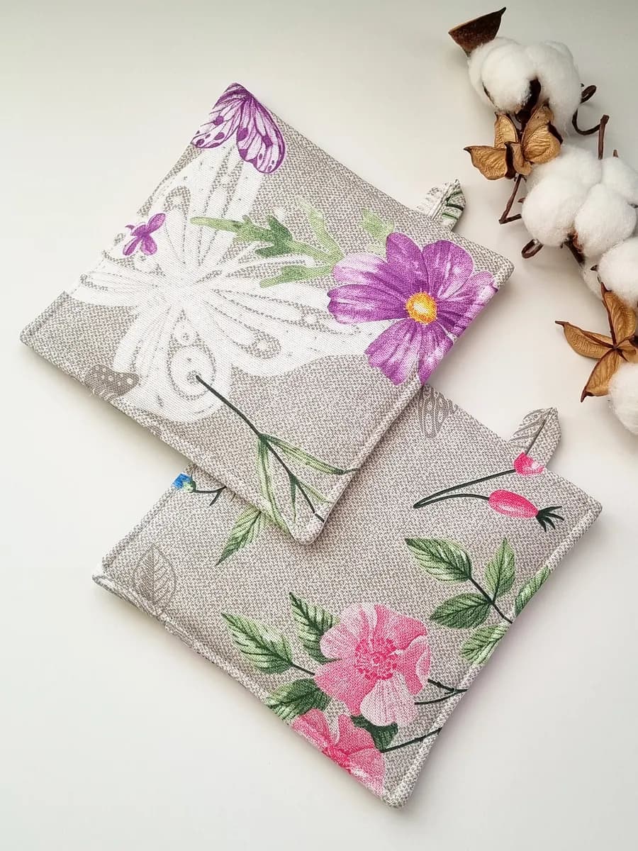 Набор прихваток хлопок