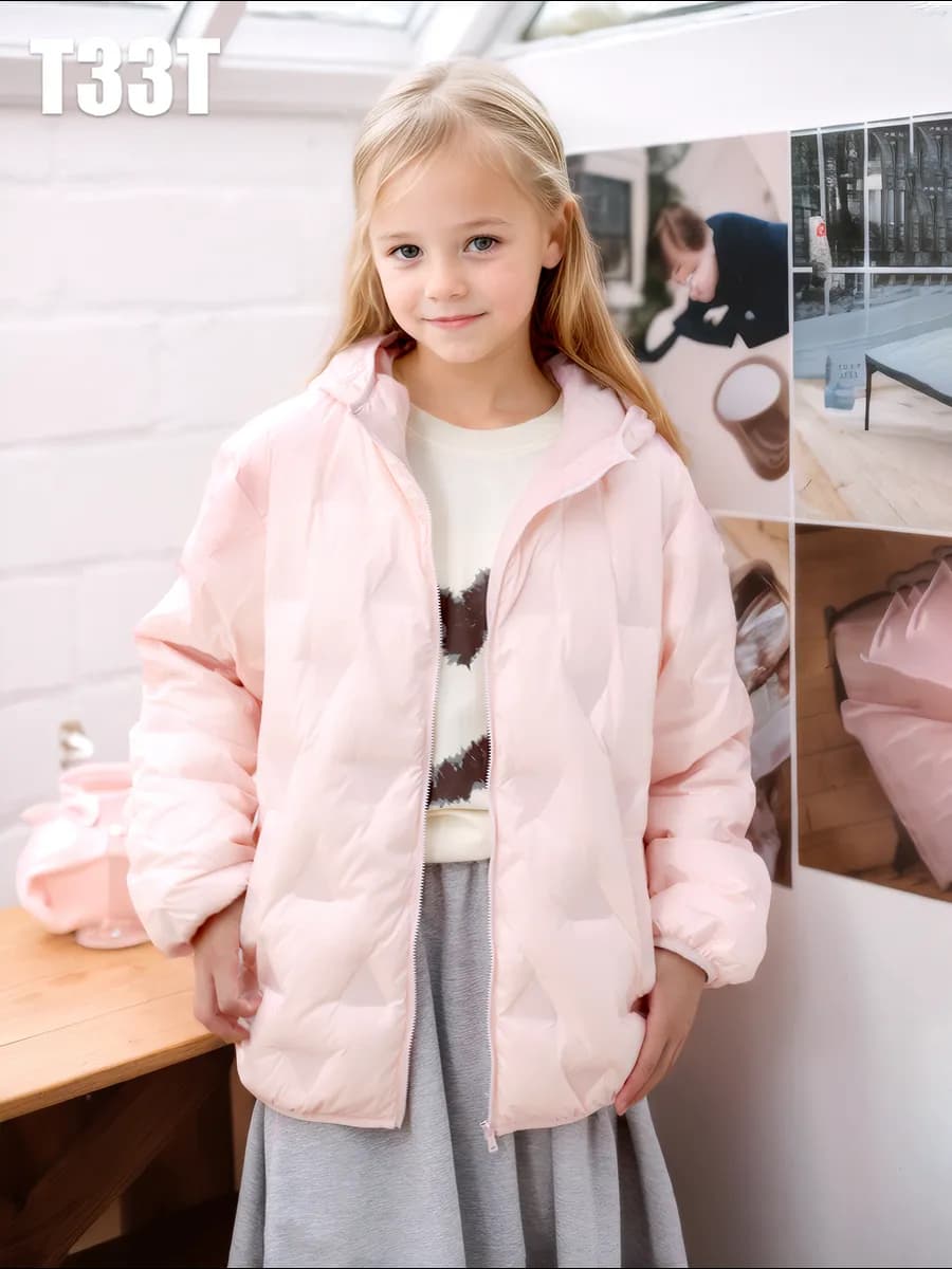 Куртка пуховик детская демисезонная