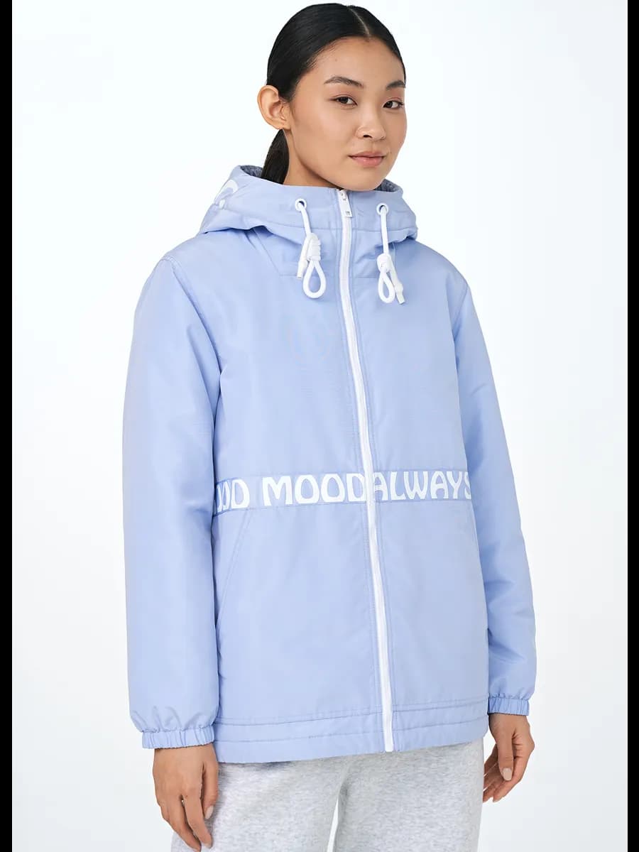 Куртка демисезонная утепленная с капюшоном