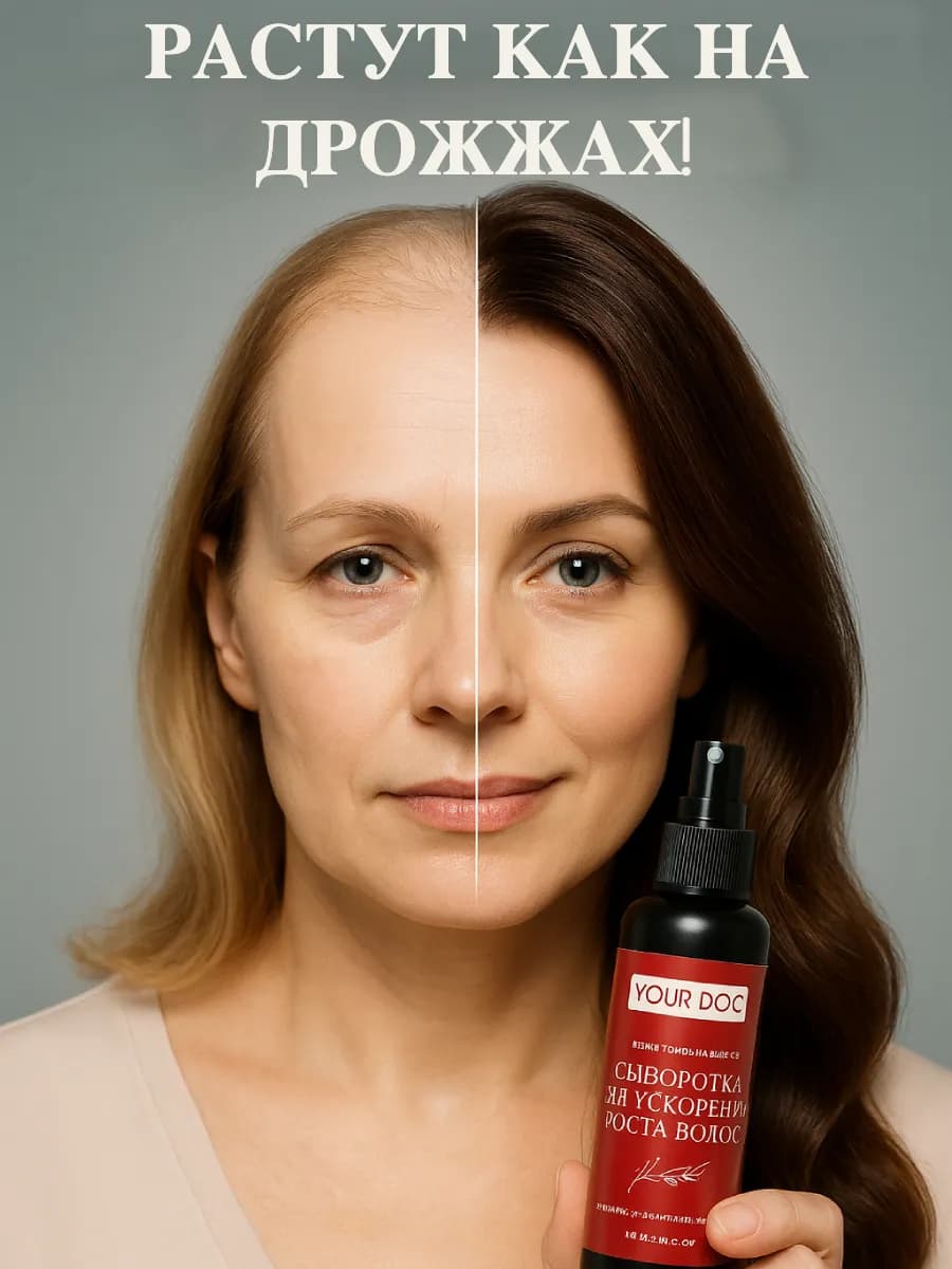 Сыворотка для роста волос и от выпадения