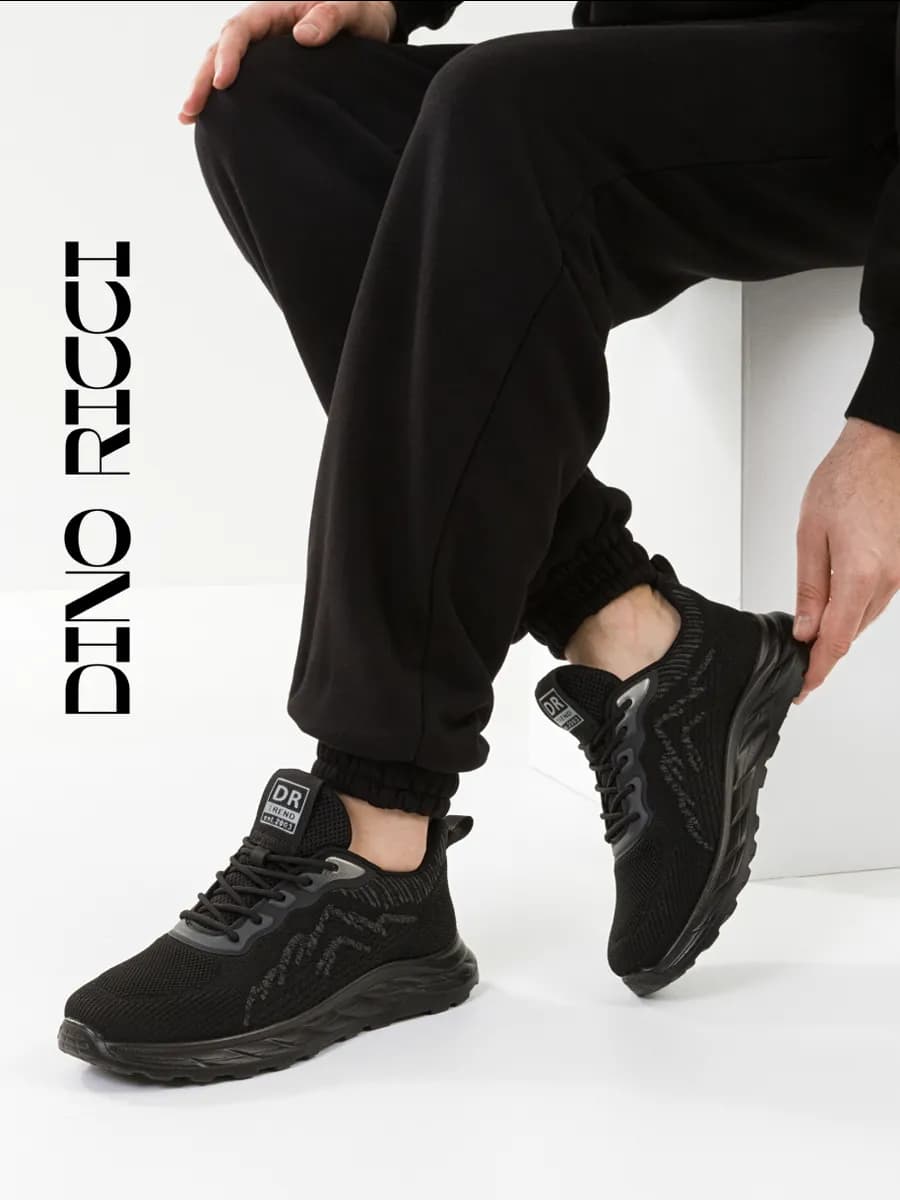 Кроссовки с сеткой - фото 1