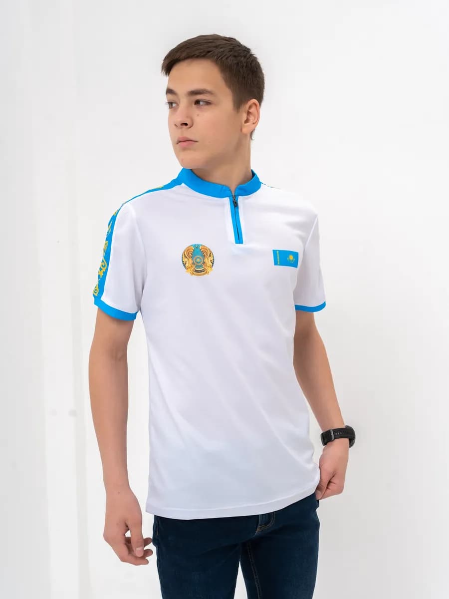 Футболка с символикой Казахстана