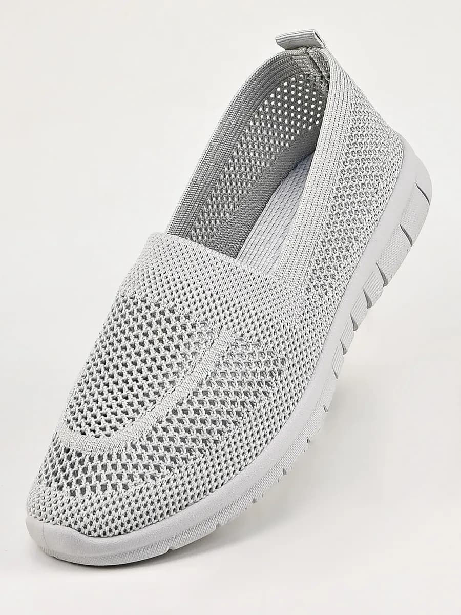 Слипоны текстильные летние